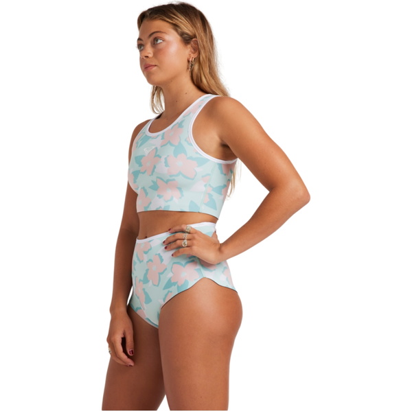 2025 Roxy Womens Rise 1mm Neoprene Top ERJW003003 - Harbor Gray
